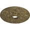 Ekena Millwork Norwich Medallion (Canopies up to 4 1/2"), 18"OD x 3 1/2"ID x 1 3/8"P, Mississippi Mud Crackle CM18NOMMC - alternate 3